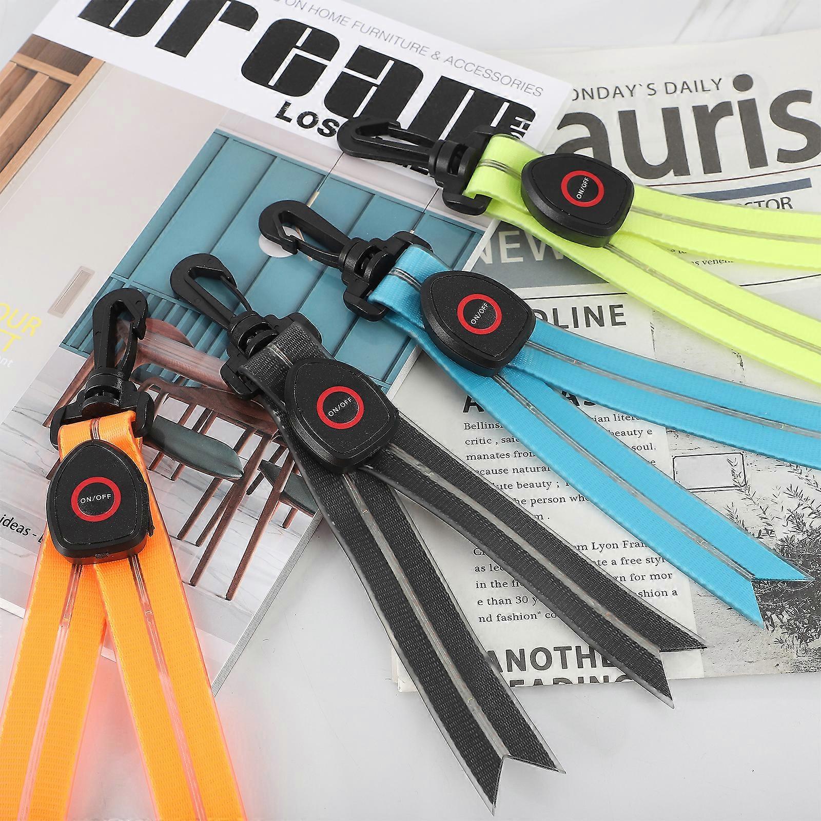 Clip On LED Flashing Light Backpack Pendant 3 Flashing Modes Light Fast