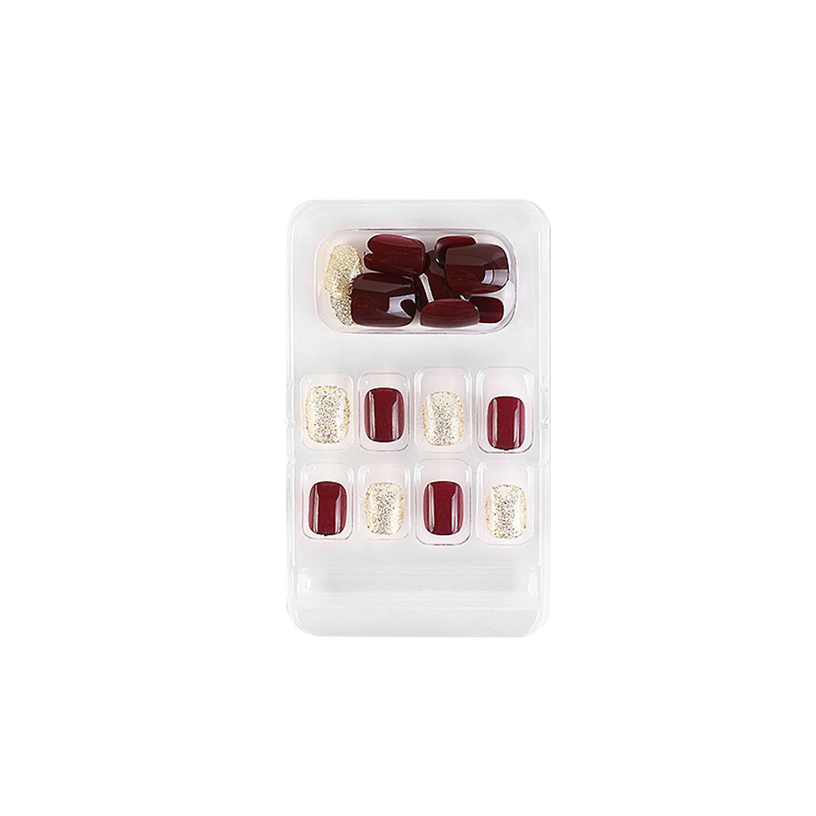 Usando unhas falsas de nail ballet terminou removível usando unhas