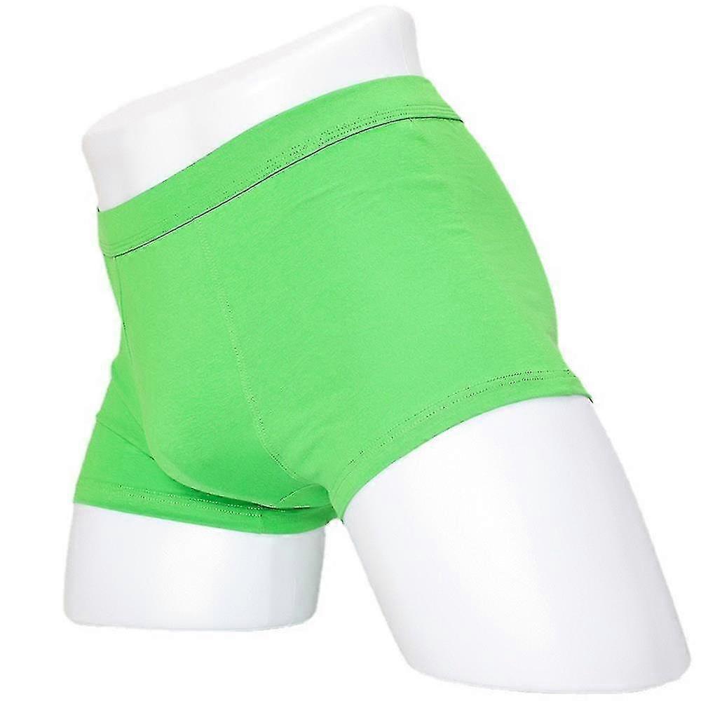 Mens Comfy Boxers Underwear Stretchy Solid Underpants