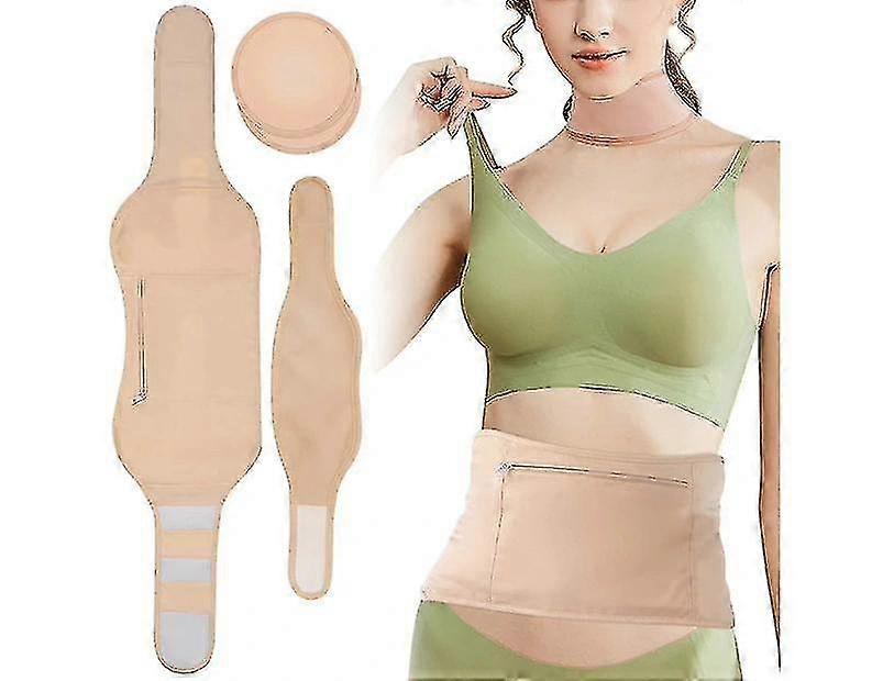 4 Pieces Castor Oil Wrap Pack Kit Reusable Compress Castor Oil Wrap For Waist Breast And Neck