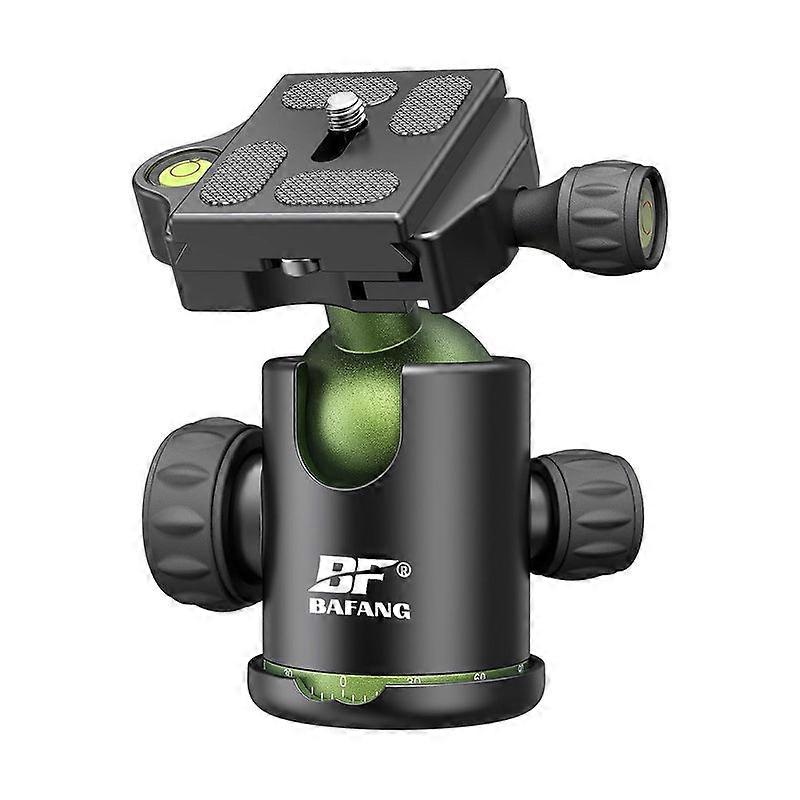 Ballhead Panoramic Camera Ball 1/4in Qr Plate Double Bubble Level Head For Tripod Monopod Slider Payload 8kg