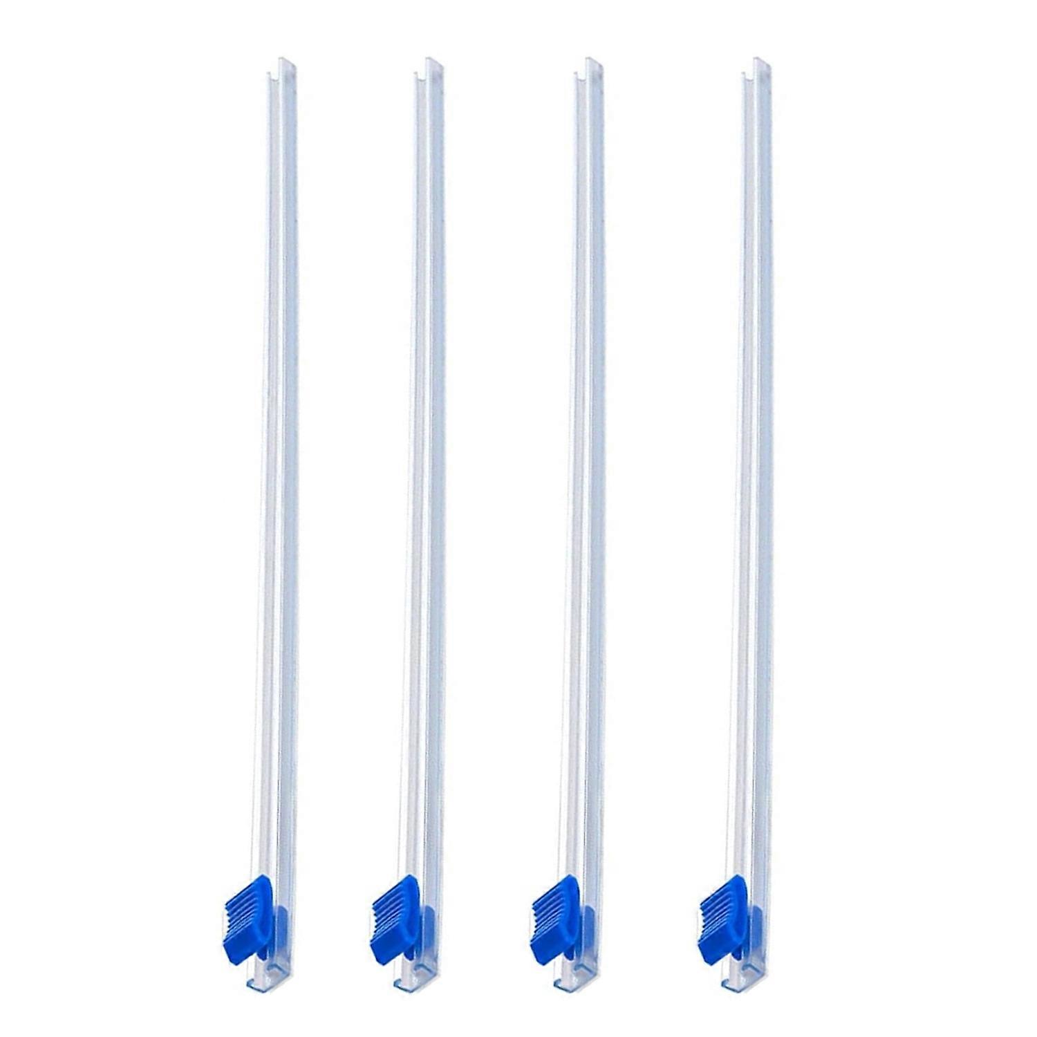 2/4/6Pcs Plastic Wrap Slide Cutter Two-way Food Wrap Roll Cutting Tools 13-Inch Foil Wax Paper