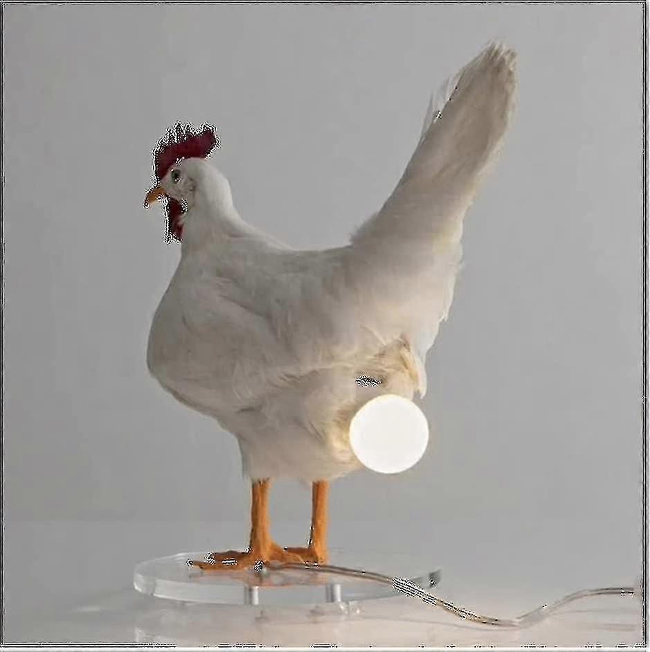 3d Chicken Egg Lamp Rooster Table Lamp