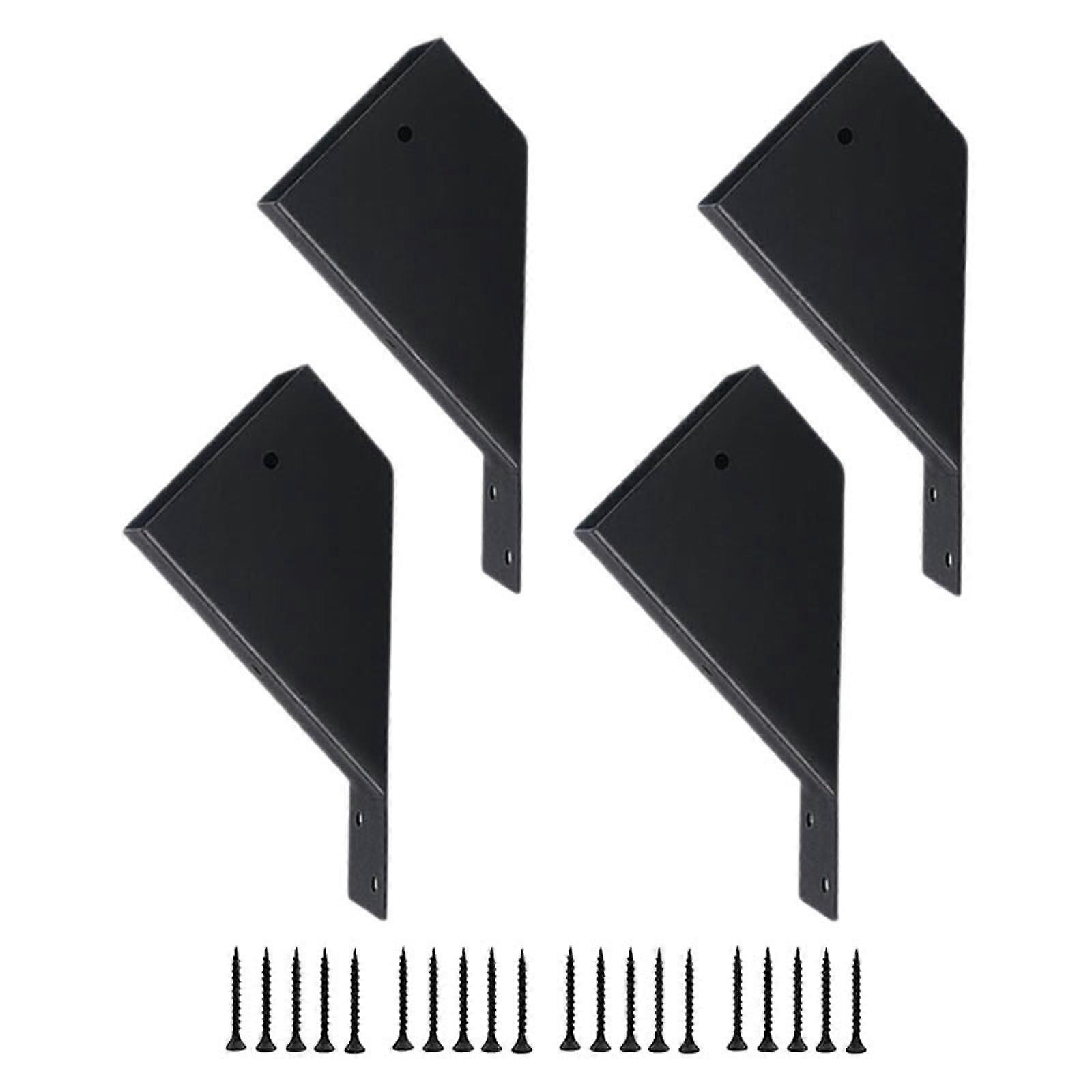 4Pcs Pergola Brackets Practical Accessories for Gazebos Deck Porch Log Cabin