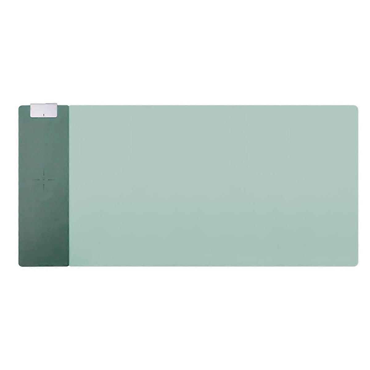 Mouse Pad Pure Colour PU Material Slim Design Wireless Fast Charging Desk Pad Phones Keyboard Pads