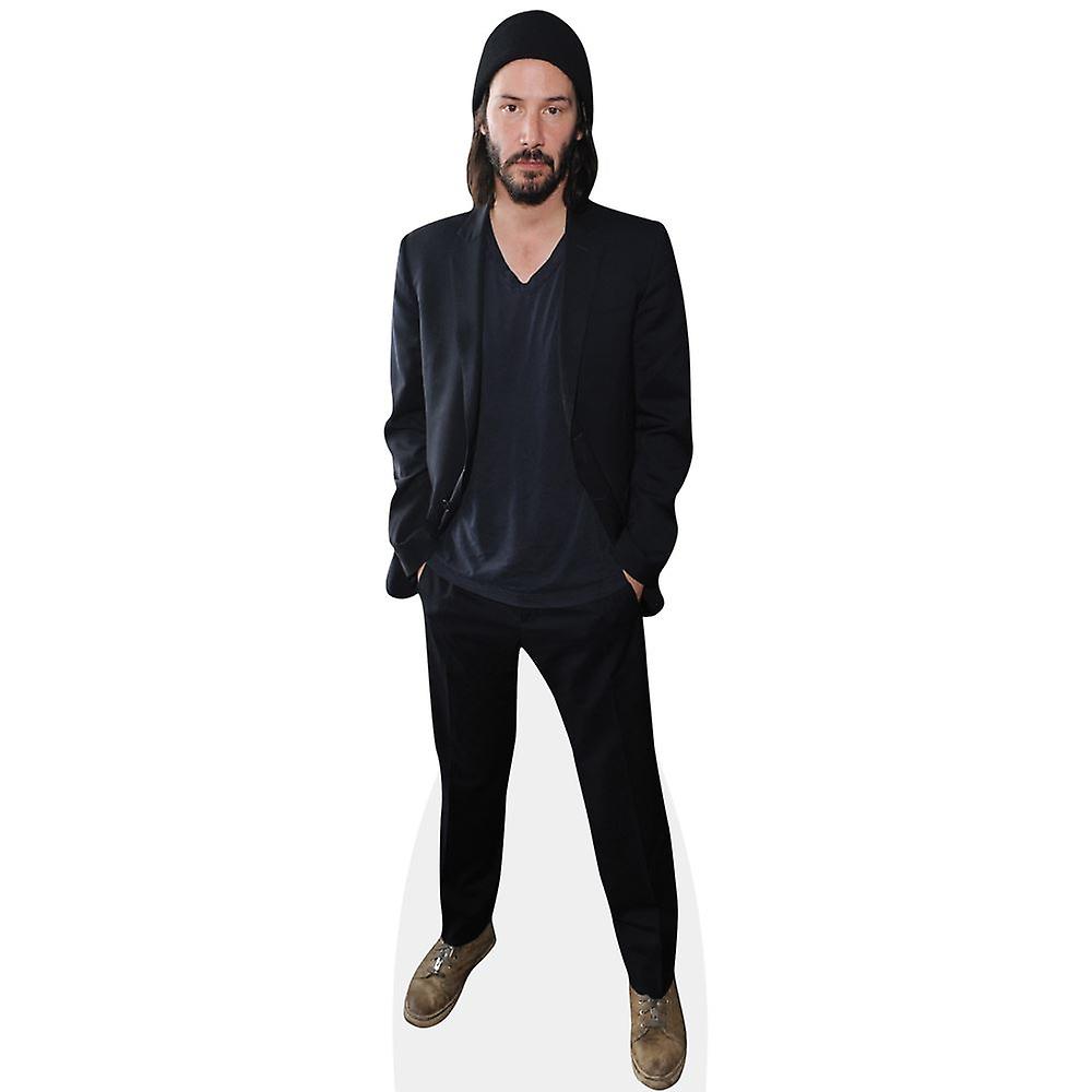 Keanu Reeves (Casual) Cardboard Cutout (lifesize OR mini size). Standee. Stand Up.