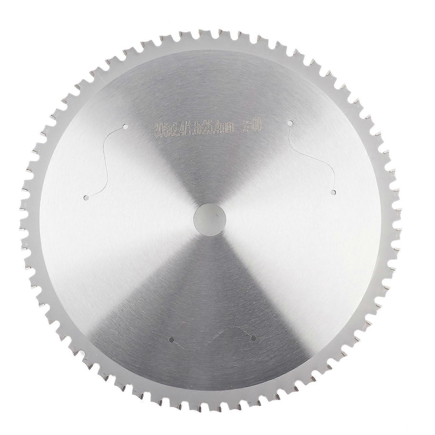 Saw Blade Circular Metal Iron Cutting High Speed Steel Hardware Tools 305x2.4x1.8x25.4x60T