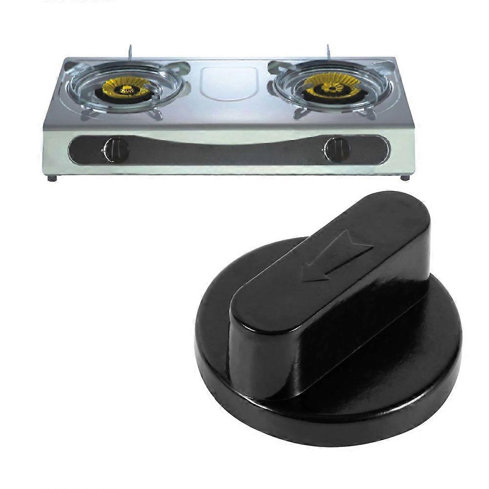 5Pcs New Black Universal Cooker Oven Gas Stove Grill Control Knobs Switch Home Kitchen Use