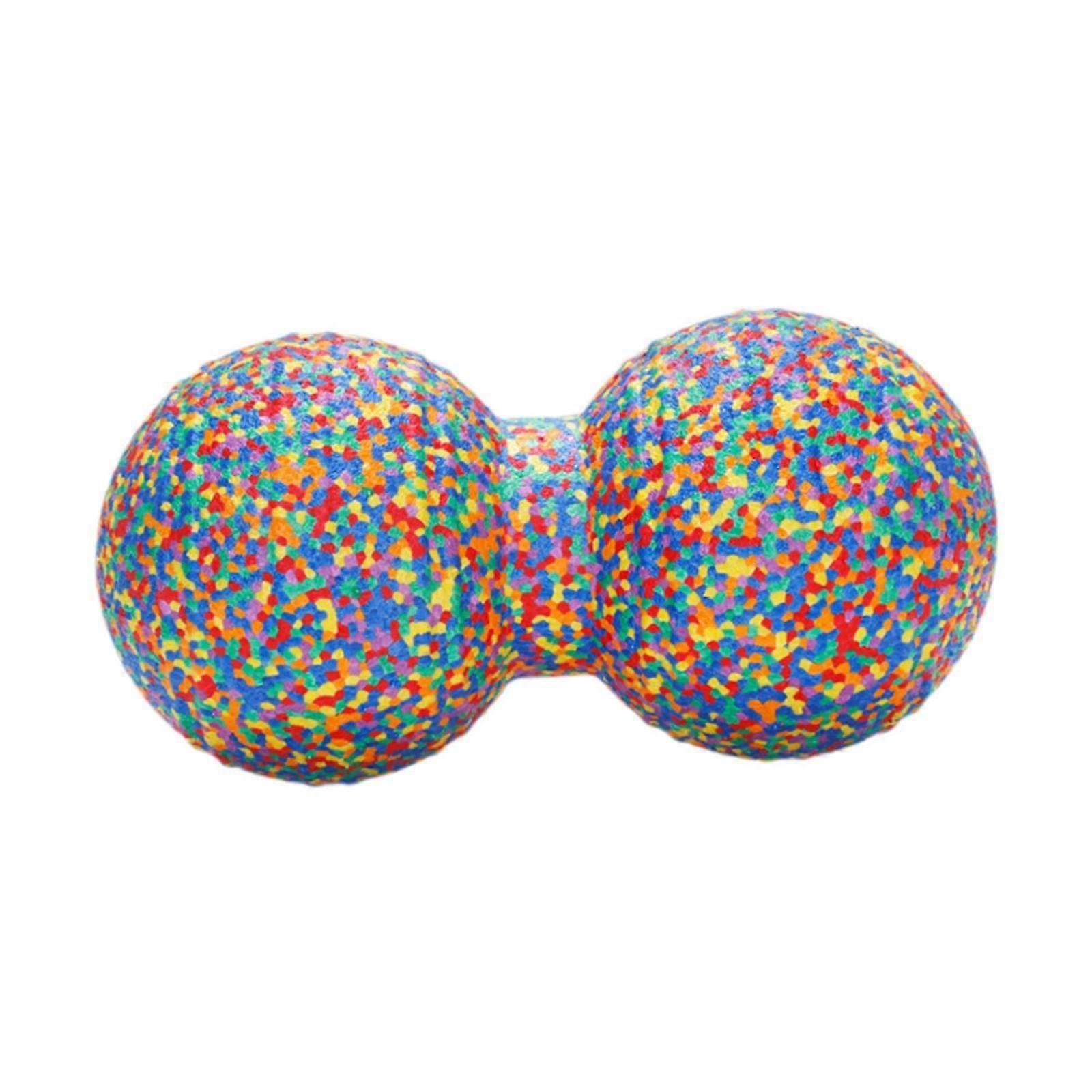 Peanut Massage Ball Wszechstronny wałek do masażu jogi do wewnętrznej domowej siłowni Talia Multicolor
