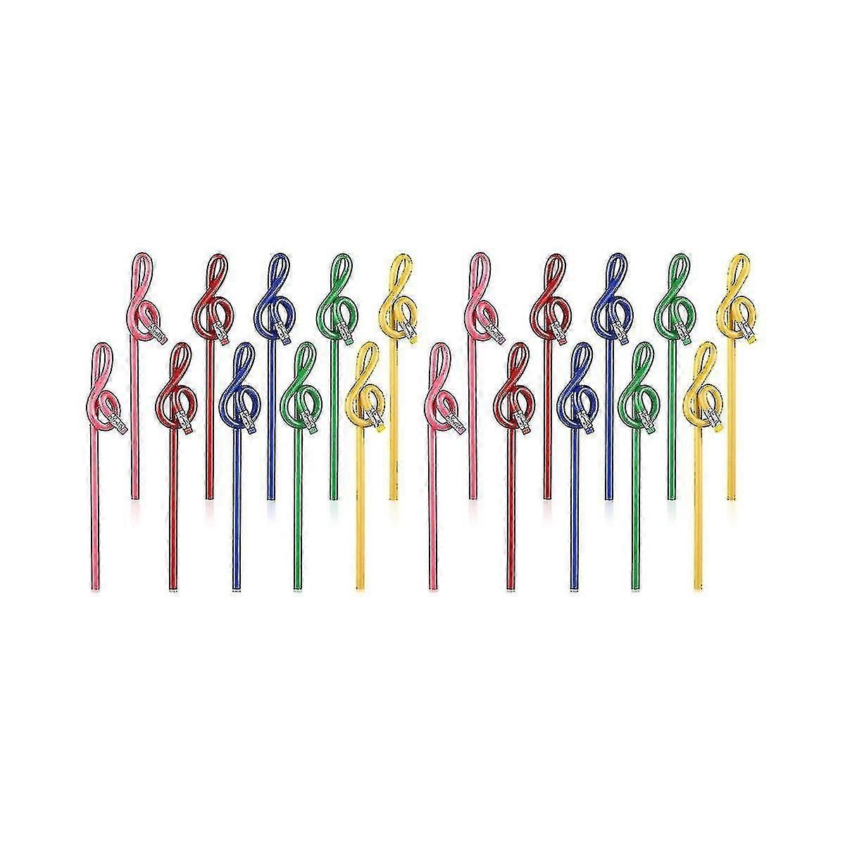 20pcs Musical Notes Eraser Pencils Gift for Kids