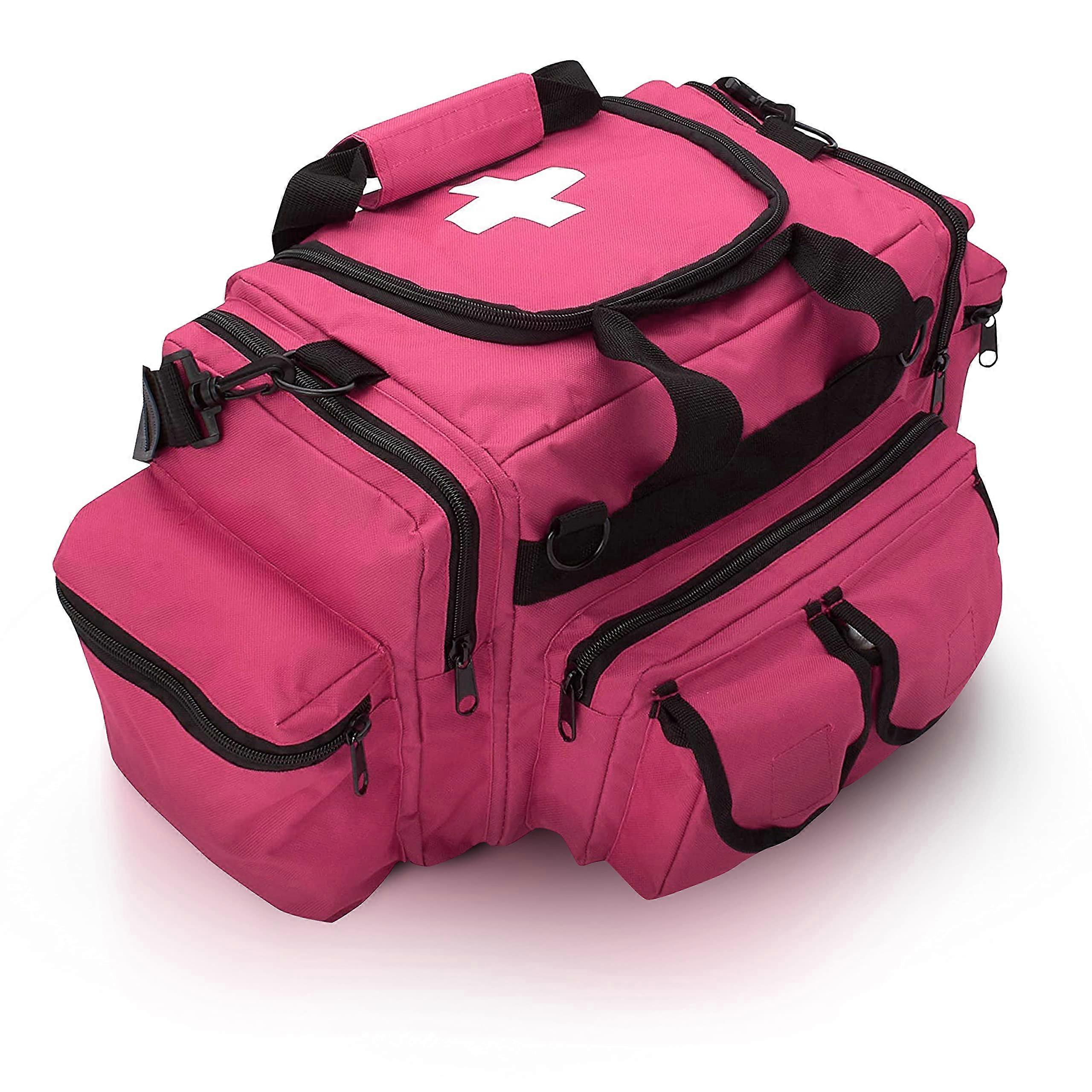 Deluxe First Aid Medical Trauma Bag with Large Capacity for Emergency Preparedness and Durable Waterproof Material