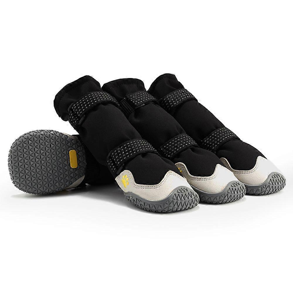 Dog Boots for Large Dogs Waterproof Medium-Sized Dogs Shoes Non-Slip Paw Protector Dog Booties for Hot Pavement Winter Snowy Days