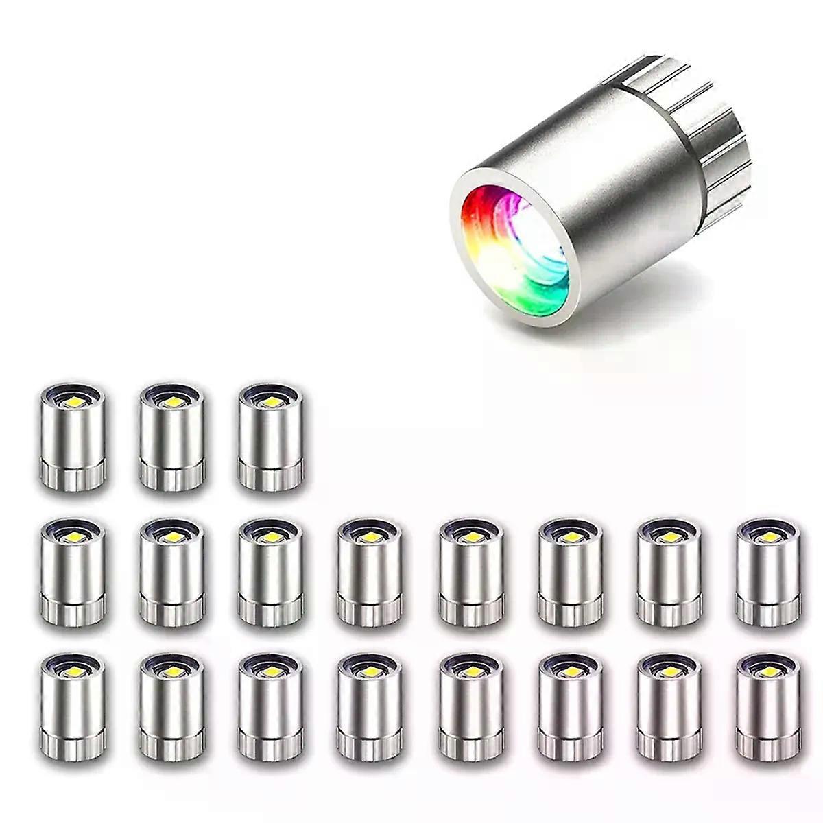 20 Pcs Miniature Led Lights Tiny Lights for Hand Craft Miniature Lights Battery Powered  Lights (Multi-Color Changing)