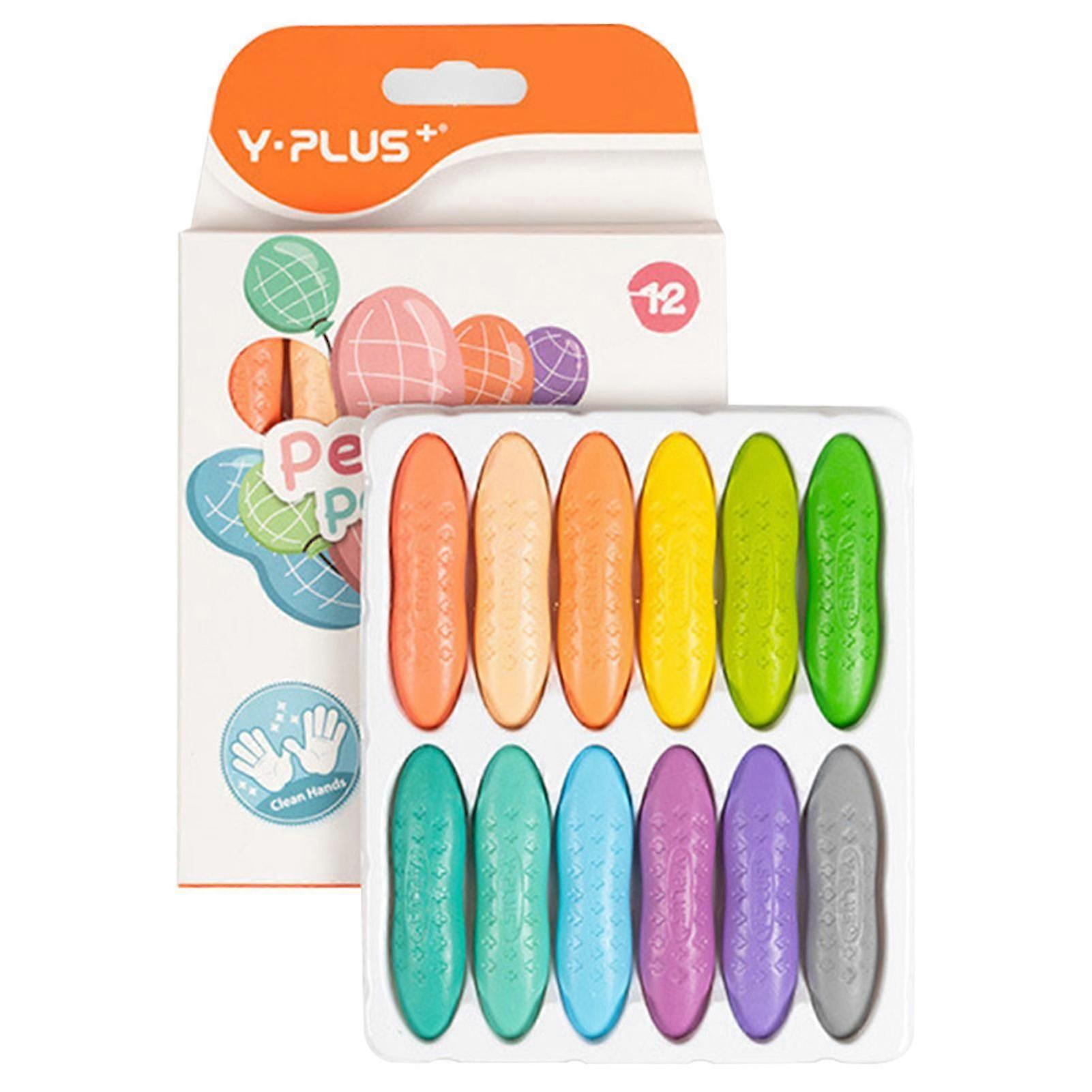 Crayons Reliable Paint Washable Safe Easy to Hold Crayons Coloring Art Supplies for Toddlers Babies