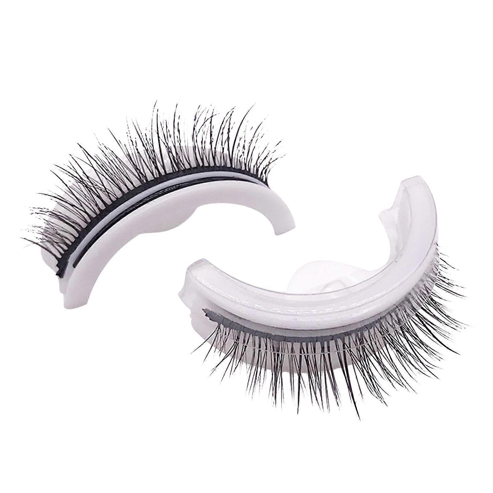 Self-adhesive False Eyelashes Glue-free Self-adhesive Eyelashes Quick Stick Double Glue Eyelashes