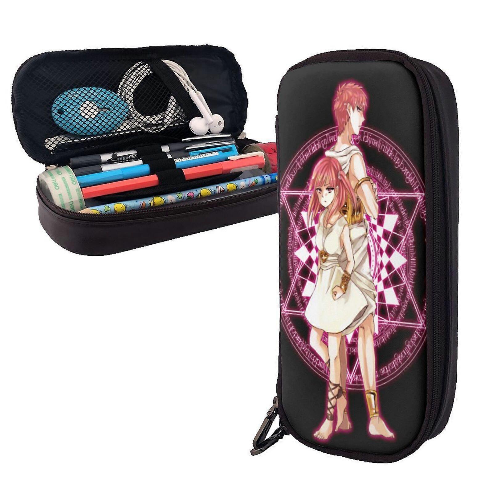 j3187 المجوس متاهة مقلمة سحرية ، حقيبة قلم ذات سعة كبيرة للأولاد والبنات للأطفال ، تخزين كبير صندوق حقيبة قلم دائم للمدرسة مكتب الكلية