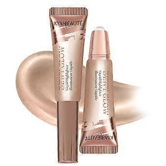 Liquid Bronzer Contour Beauty Wand Highlighter Contour Stick with Rolling Ball Applicator Face Bronzer Makeup Wand  Sunlit