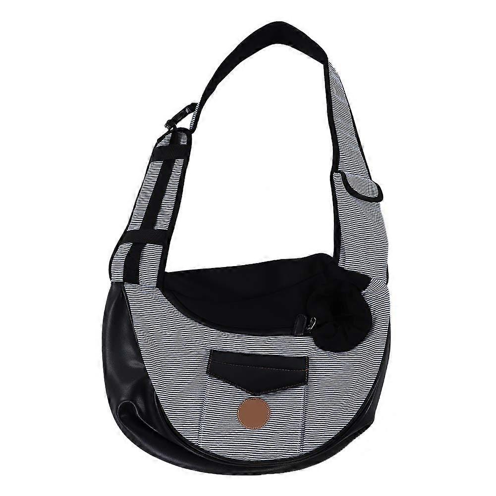 Foldable Pet Small Dog Bag Puppy Carrier for Travel, Single Shoulder Design, Lightweight, Water-Resistant Fabric, Compact Size
