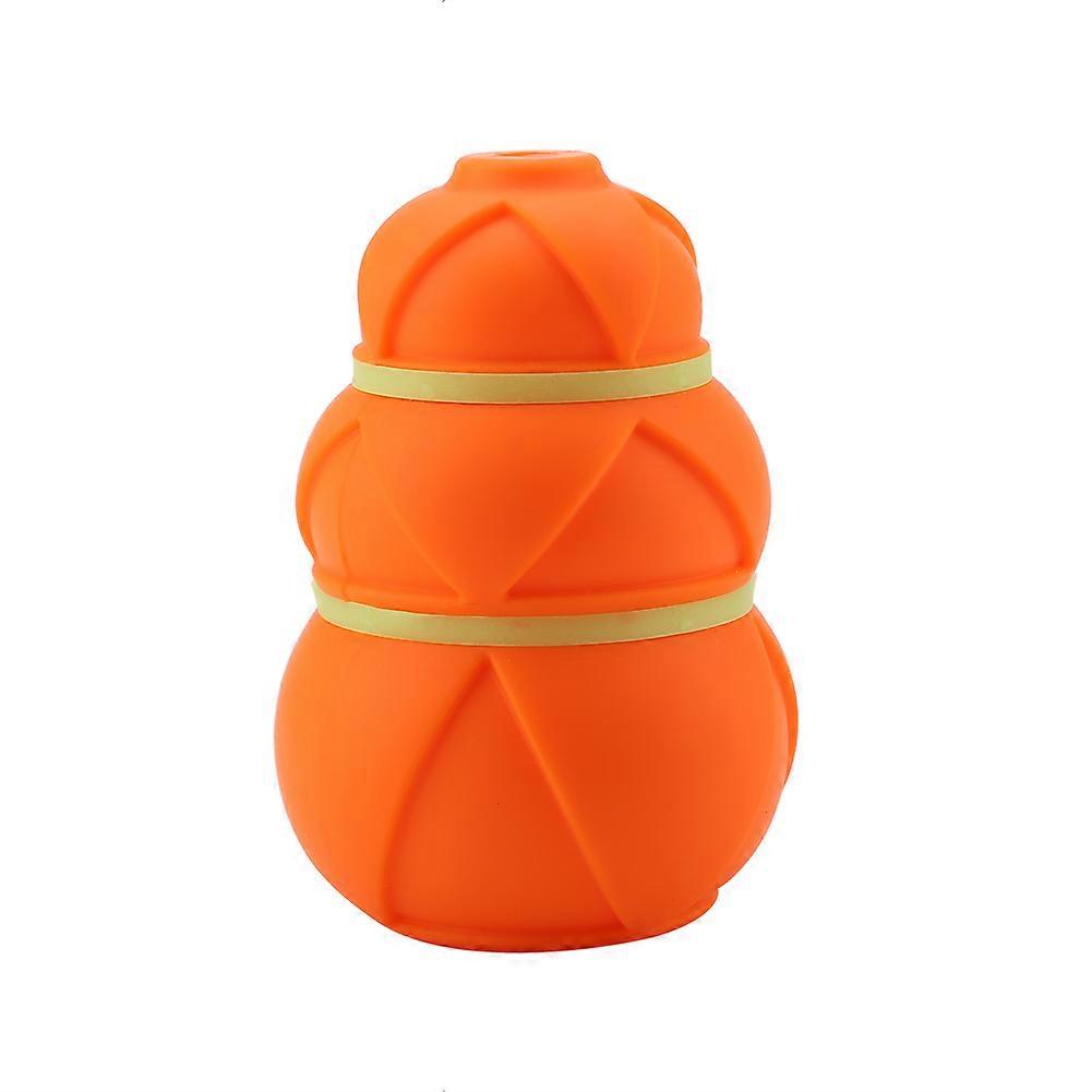 Pet Dog Chewing Toy - Calabash Shaped Pressure Relief Training Tool for Medium to Large Dogs, Durable Rubber Material