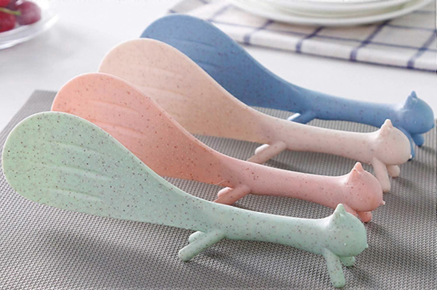 Kitchen Tools, Squirrel Shape, Standing Spoon, Non-stick, Rice Spoon