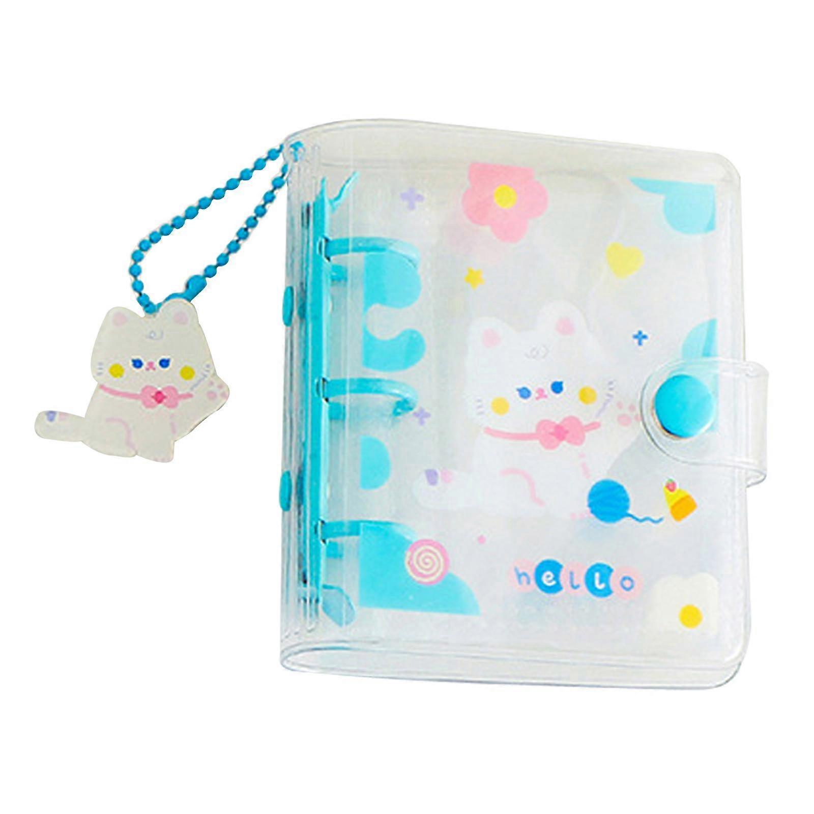 Small ID Card Case Portable Pink