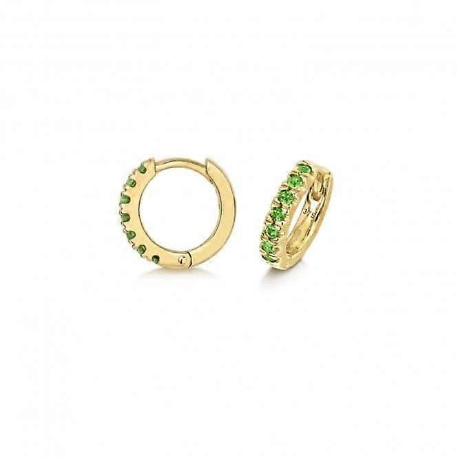 Tsavorite Huggies Earrings ED281TS