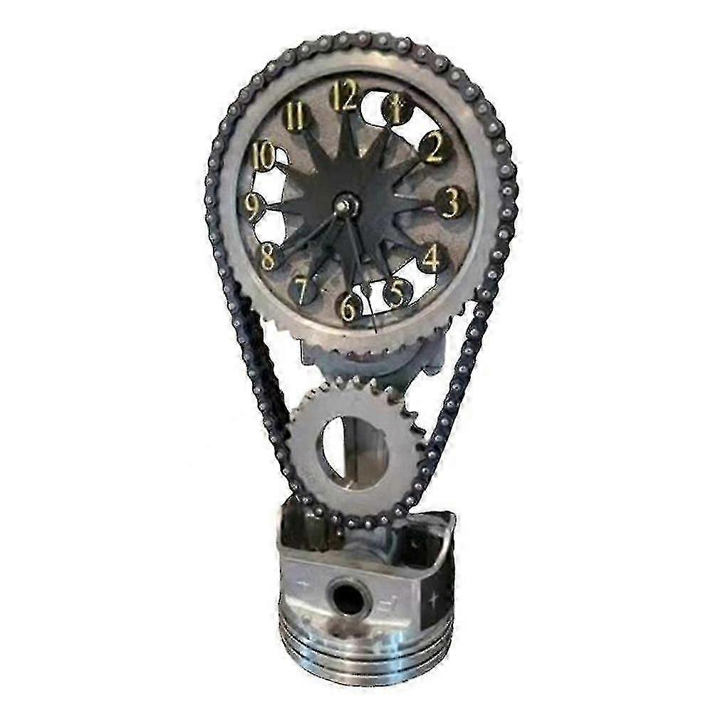 居間の家のための個人化されたチェーン ギヤ時計の耐久の工芸品の装飾的なモデル