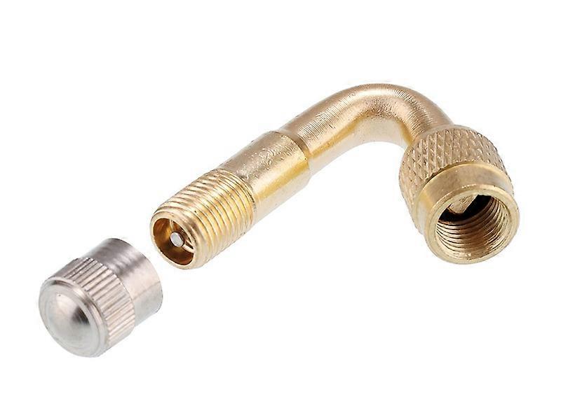 Schrader bilventilforlænger, vinklet 45°