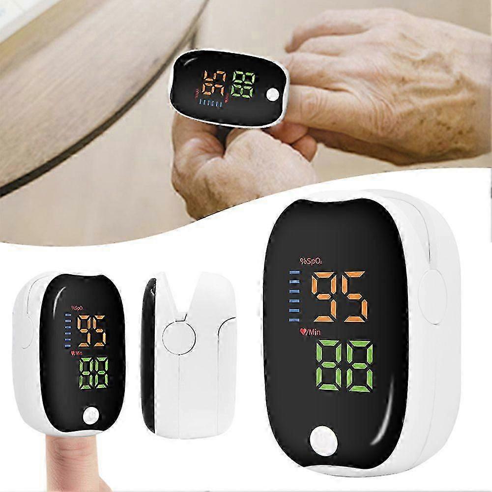 FDA Fingertip Pulse Oximeter, Blood Oxygen Monitor Heart Rate Detection, Portable Fingertip Oximetry Device
