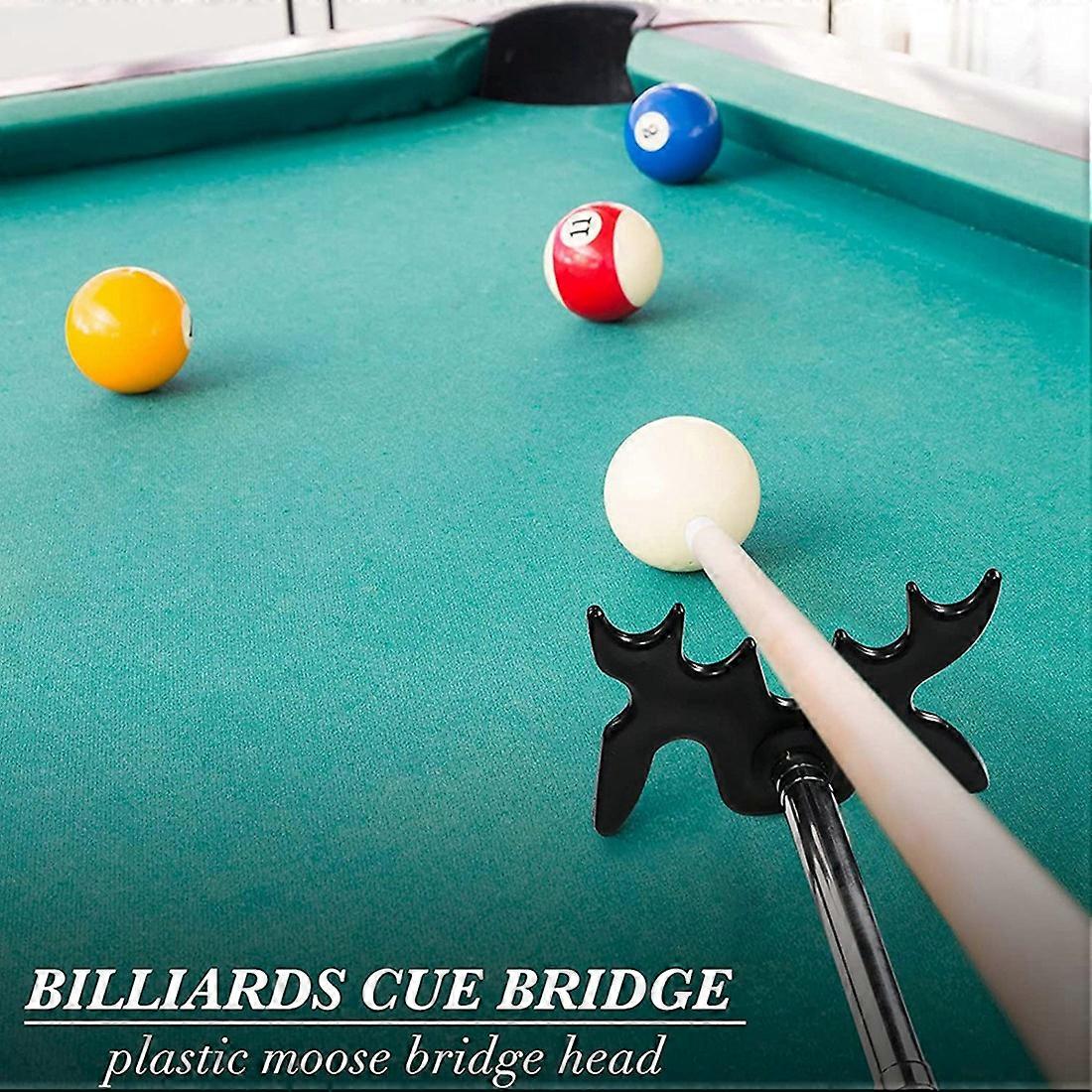 Retractable Billiard Cue Stick Bridge with Bridge , Billiard Pool Cue Accessory for Pool Table,Bridg