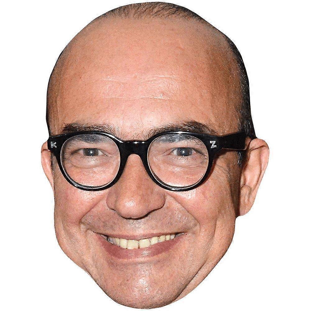 Karl Zero (Smile) Celebrity Mask, Flat Card Face