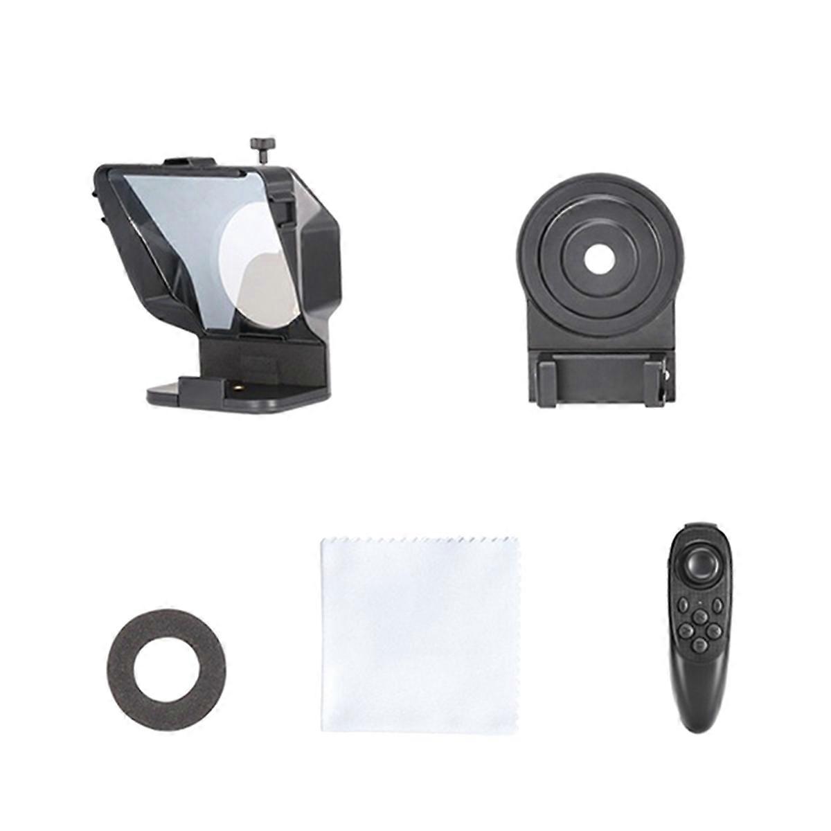 Portable Teleprompter for Smartphones with Remote Control