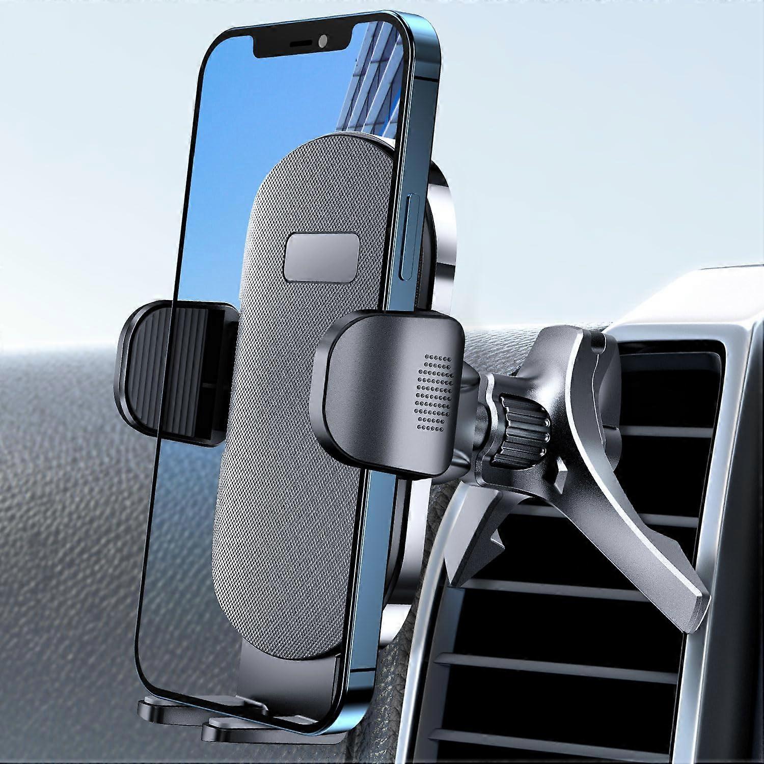 Stable Car Phone Holder for Vehicle Air Vent on Dashboard