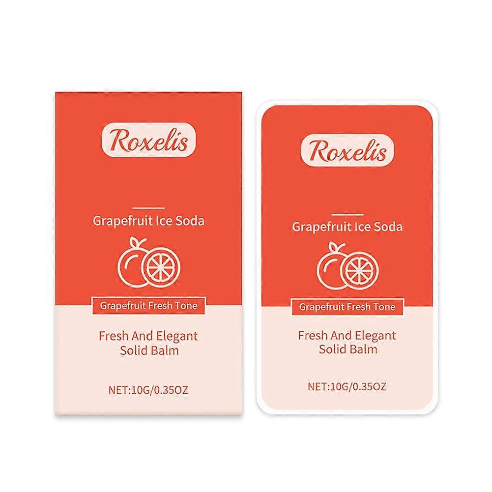 Grapefruit Solid Perfume Fruit Fresh Fragrance Lasting Portable Solid Balm