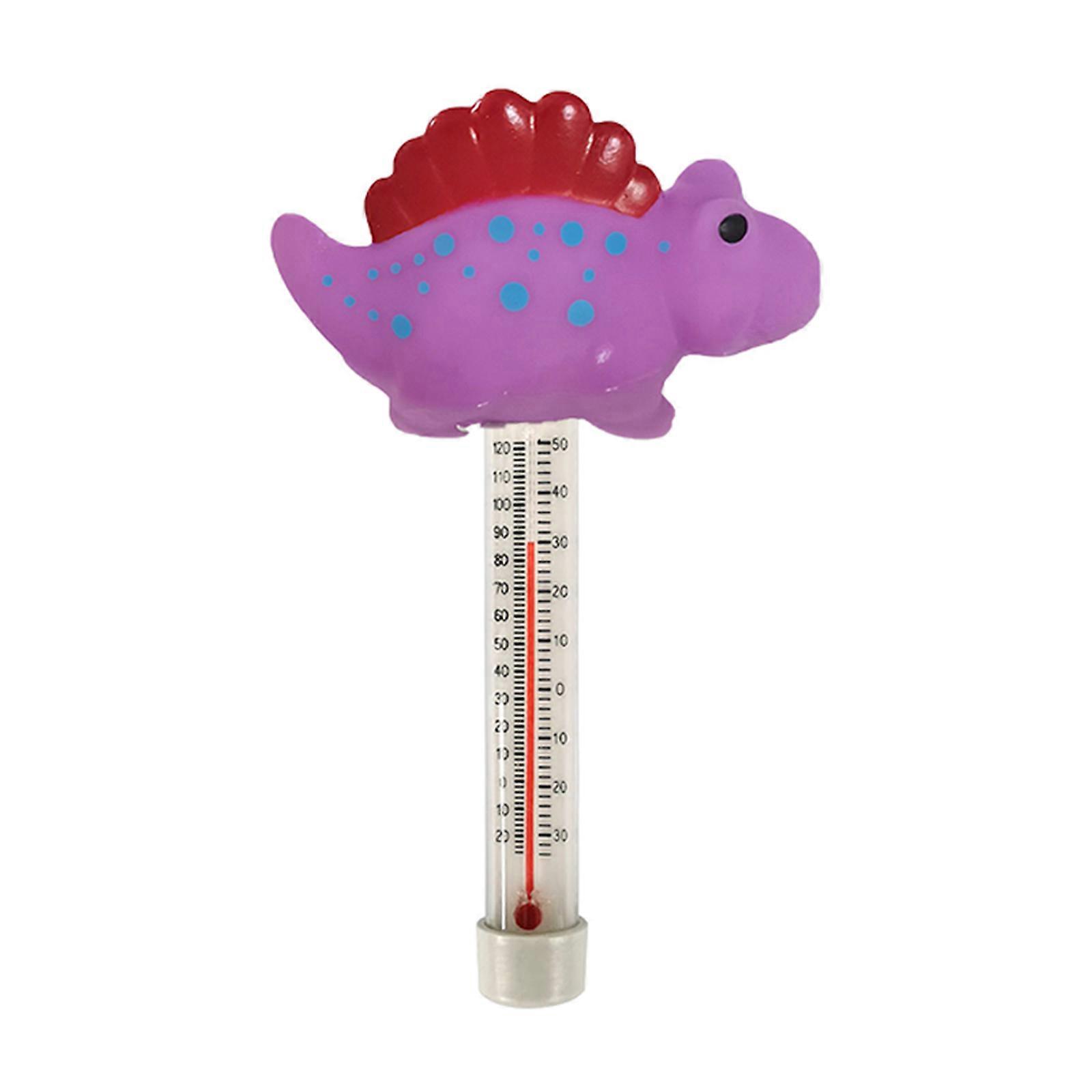 Cute Floating Pool Thermometer Large Display with String Easy to Read