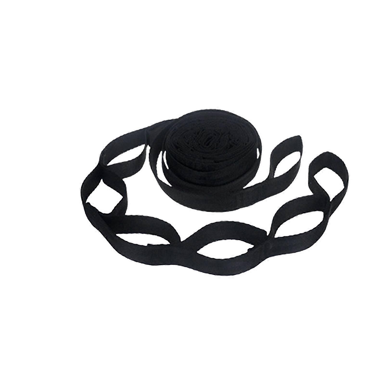 Reinforced Polyester Strap For High Load-bearing Black Outdoor Hammocks