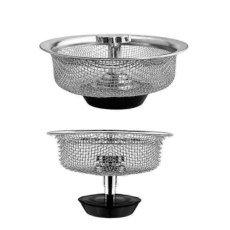 Stainless steel kitchen sink strainer 2 pcs