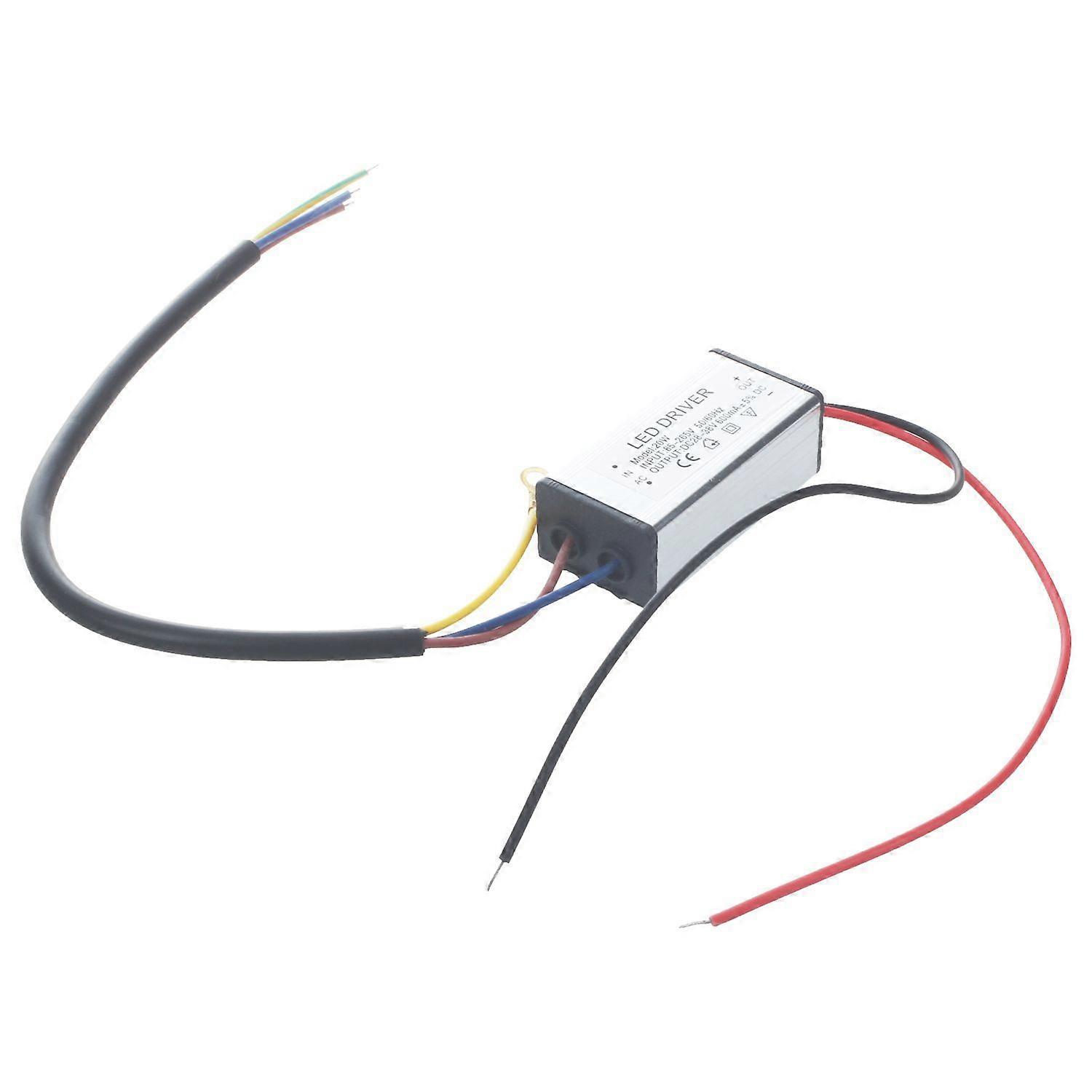 LED-lamptransformatordrivervoeding DC 36V 20W waterdicht