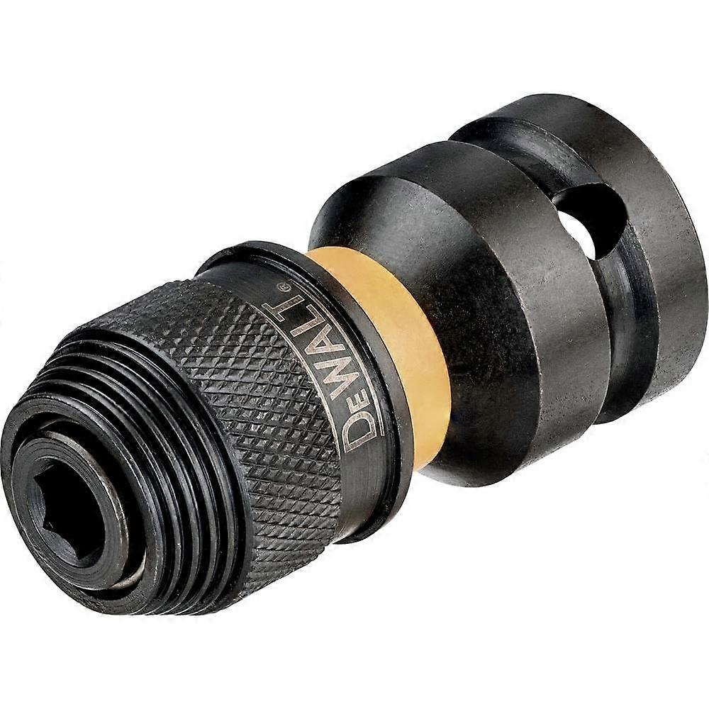 DT7508QZ Impact Adaptor 1/2 Inch to 1/4 Inch Shockproof Heavy Duty Socket Conversion Tool