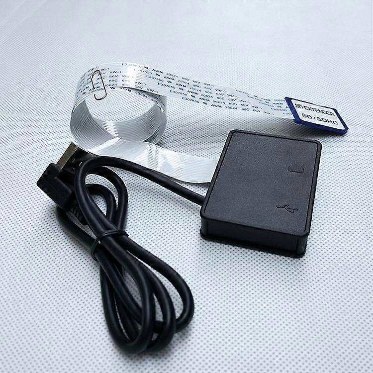 2in1 USB to SD Extension Cable Extender Reader Box Mobile Phone for Data Update