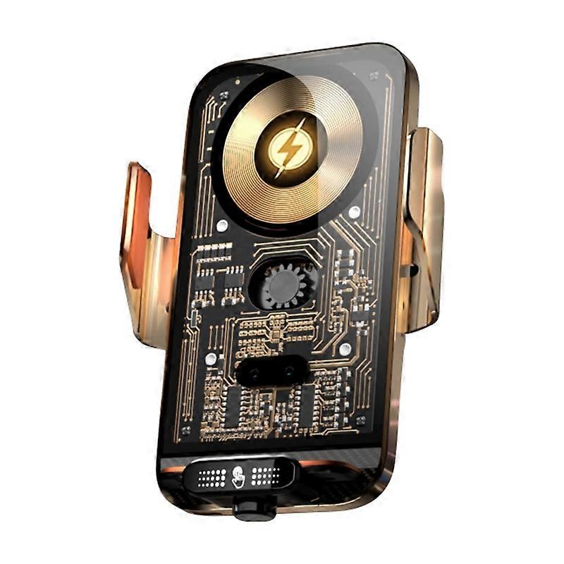 C05 Automatic Alignment Wireless Fast Charging Air Outlet Car Holder
