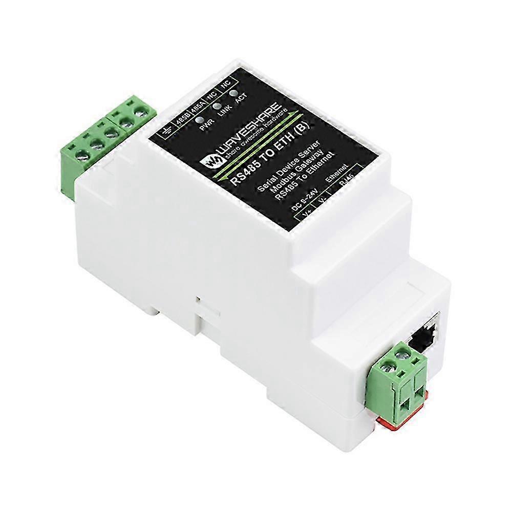 Modulo di conversione TCP/IP Ethernet da RS485 a RJ45 con server porta seriale e montaggio su guida
