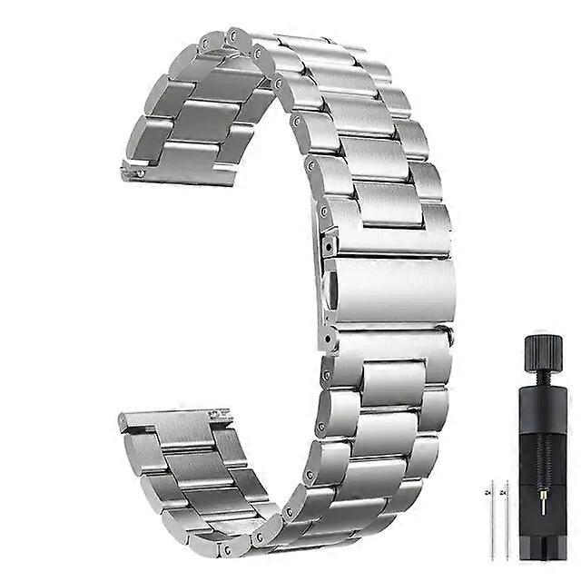 22Mm 20mm Stainsteel Steel Strap For Samsung Galaxy Watch