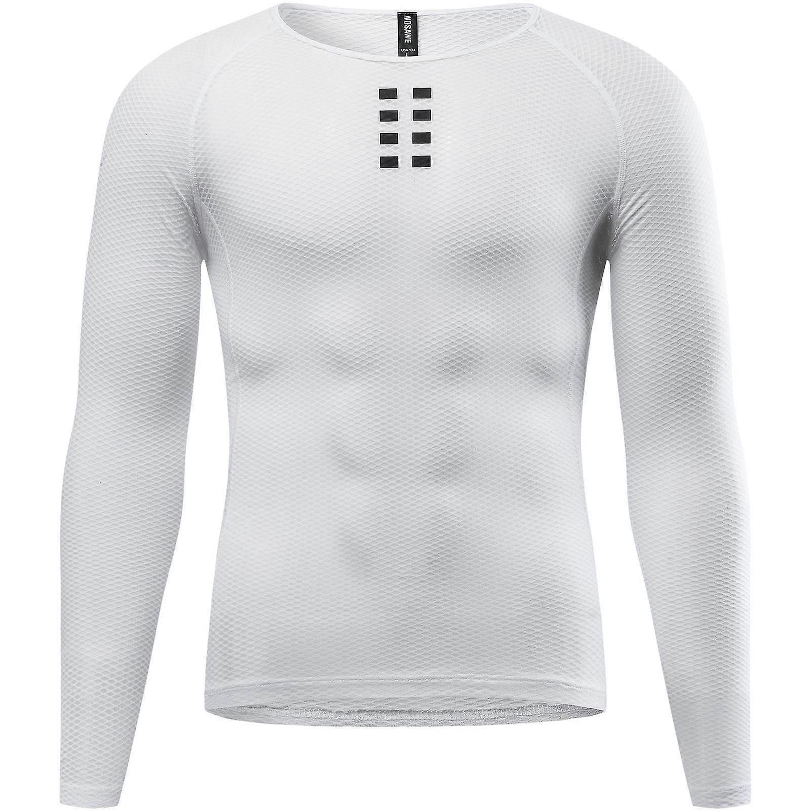 Maillot de cyclisme à manches longues pour hommes Maillot de vélo à séchage rapide pour hommes