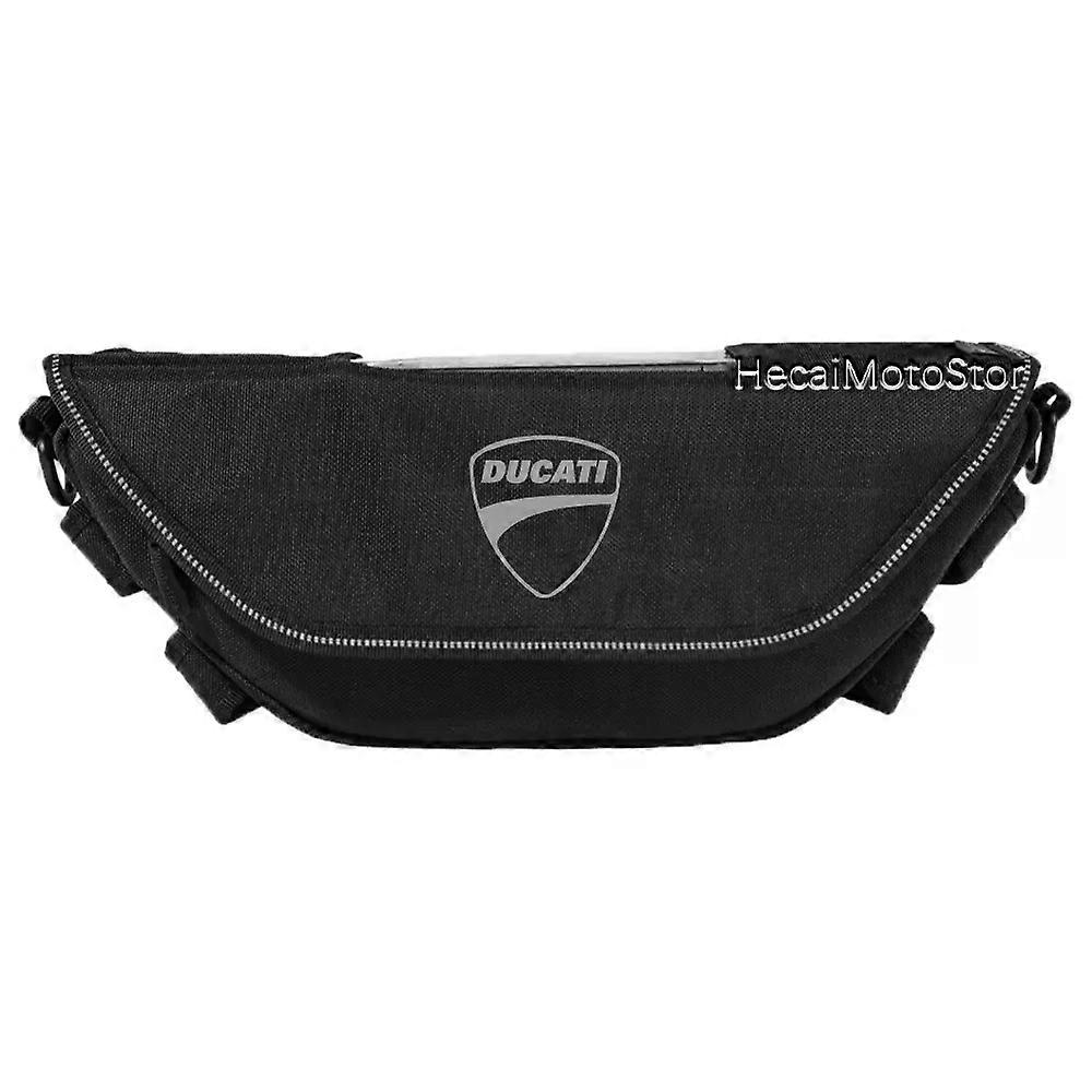 For Ducati streetfighter v2 v4 Motorcycle accessory Waterproof And Dustproof Handlebar Storage Bag  navigation bag-O