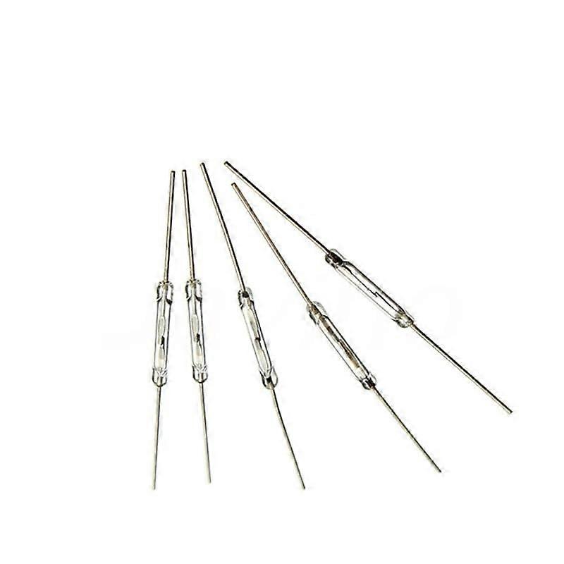 10pcs N/O Reed Switch Magnetic Switch 2 14mm Normally Open Magnetic Induction Switch for