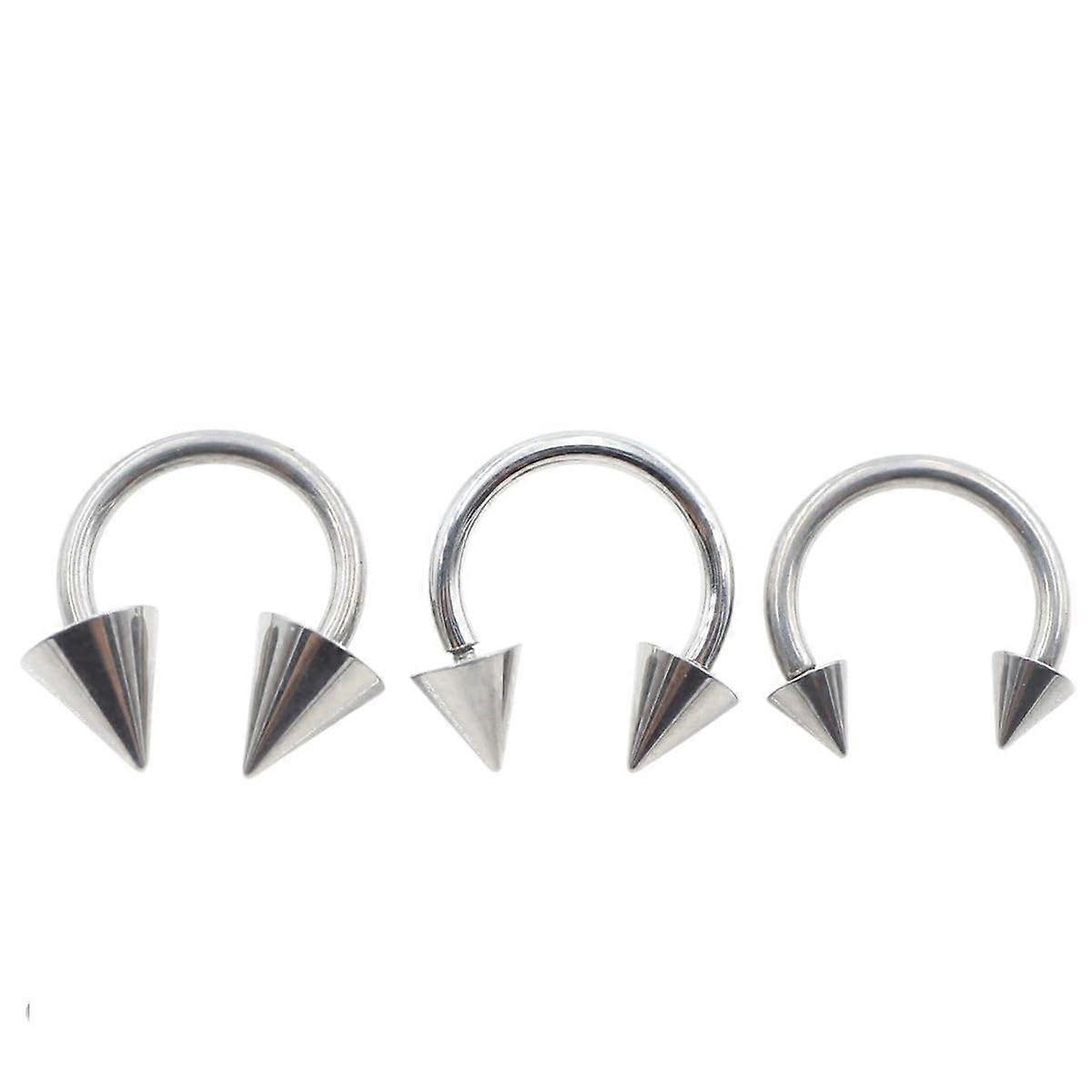 Titanium Horseshoe Nose Ring Tragus Septum Helix Earring Jewelry Men