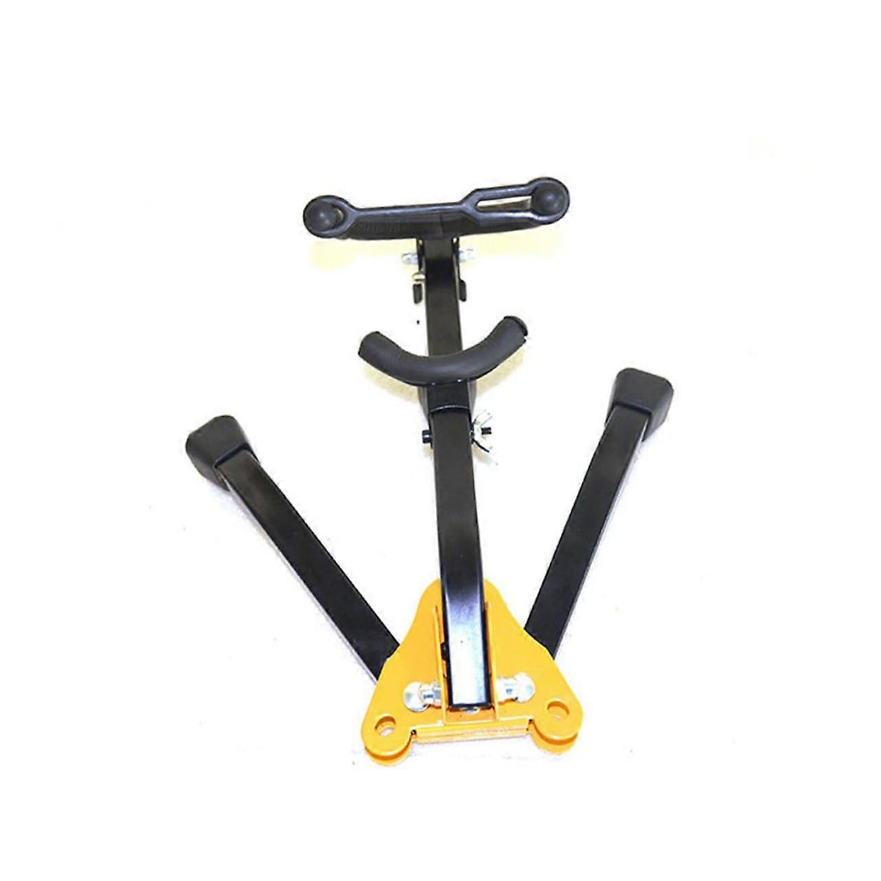 Saxophone Bracket With Sponge Sleeve Foldable Design Multi-Purpose Instrument Holder Compatible With Saxophone Models