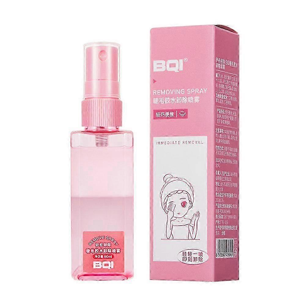 2025 BQI Eyelash Glue Removing spray Refreshing, Fast and Mild
