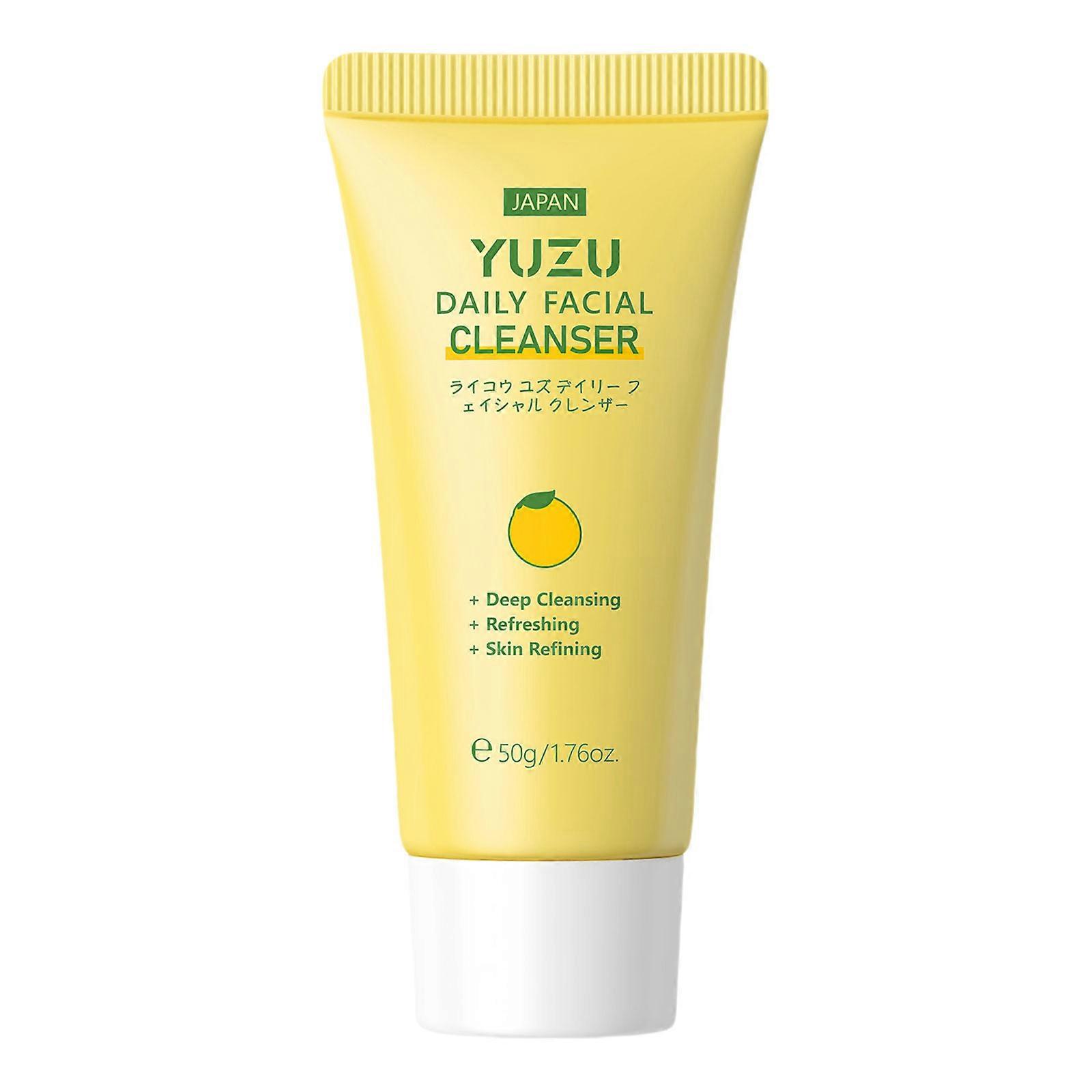 50g Deeply Cleansing Facials Cleanser Grapefruit Face Cleanser Refreshing Face Wash for Different Skin Types